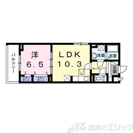 ハイダウェイホーム茨木の物件間取画像